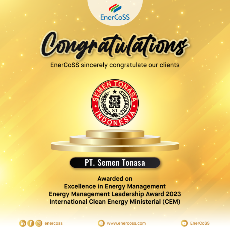 EnerCoSS Client on CEM Award 2023 - PT. Semen Tonasa